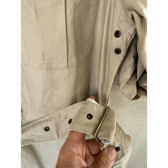 R.L.‎ Rugby Workwear Women's Tan Dress Size L, tan dress, midi dress, womens - Picture 4 of 6